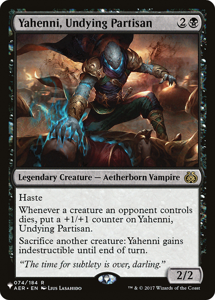 Yahenni, Undying Partisan [The List] Magic: The Gathering