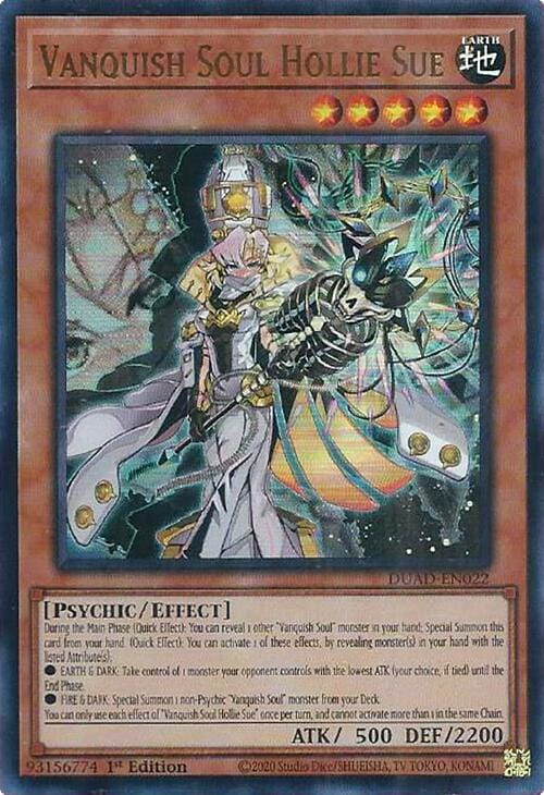 Vanquish Soul Hollie Sue [DUAD-EN022] Ultra Rare - Yugioh Cards For Your TCG Needs!