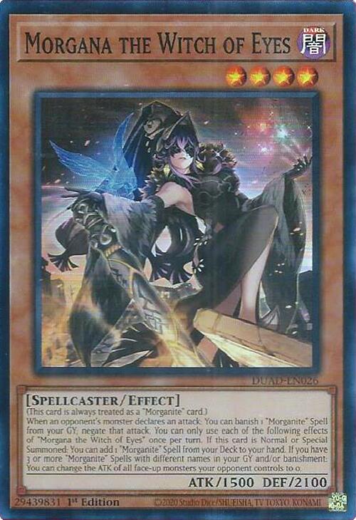 Morgana the Witch of Eyes [DUAD-EN026] Super Rare Yu-Gi-Oh!