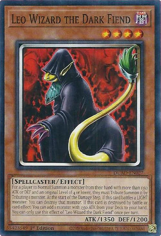 Leo Wizard the Dark Fiend [DUAD-EN027] Common Yu-Gi-Oh!