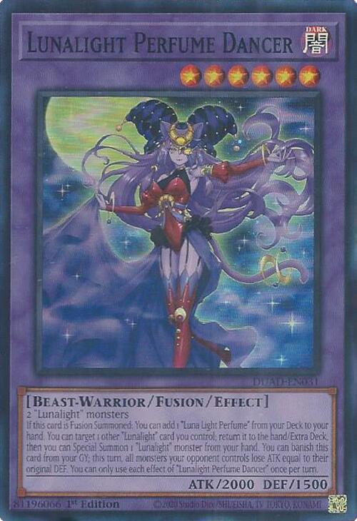 Lunalight Perfume Dancer [DUAD-EN031] Super Rare Yu-Gi-Oh!