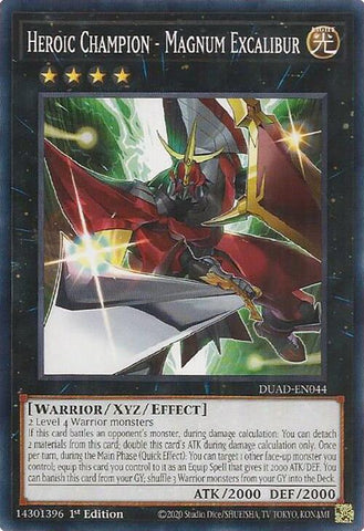 Heroic Champion - Magnum Excalibur [DUAD-EN044] Common Yu-Gi-Oh!