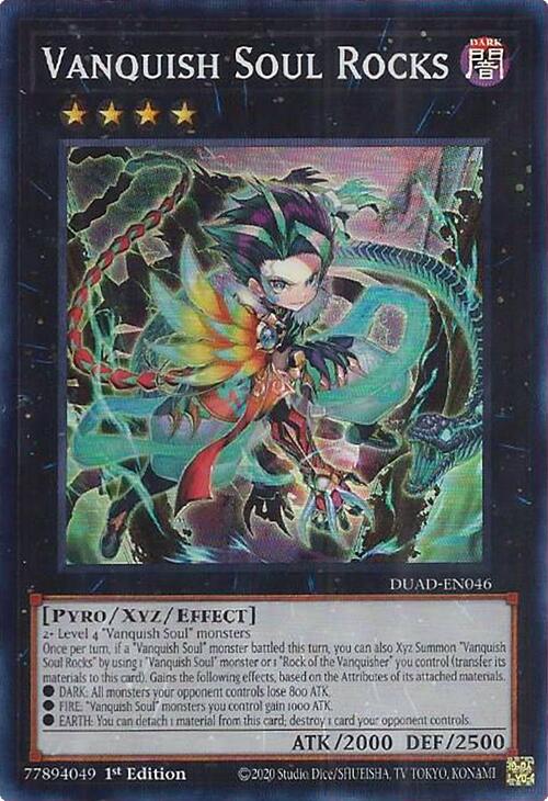 Vanquish Soul Rocks [DUAD-EN046] Super Rare Yu-Gi-Oh!