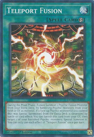 Teleport Fusion [DUAD-EN060] Common Yu-Gi-Oh!