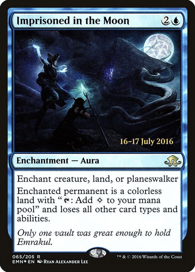 Imprisoned in the Moon [Eldritch Moon Prerelease Promos] Magic: The Gathering