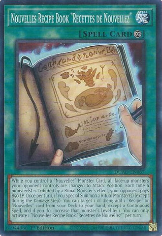 Nouvelles Recipe Book "Recettes de Nouvellez" [DUAD-EN067] Common Yu-Gi-Oh!