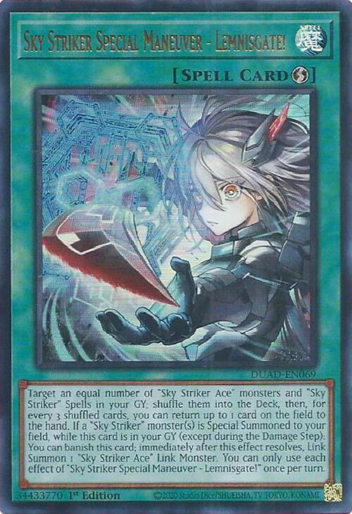Sky Striker Special Maneuver - Lemnisgate! [DUAD-EN069] Ultra Rare - Yugioh Cards For Your TCG Needs!