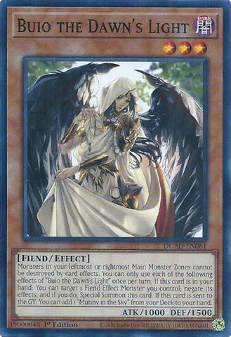 Buio the Dawn's Light [DUAD-EN081] Common Yu-Gi-Oh!