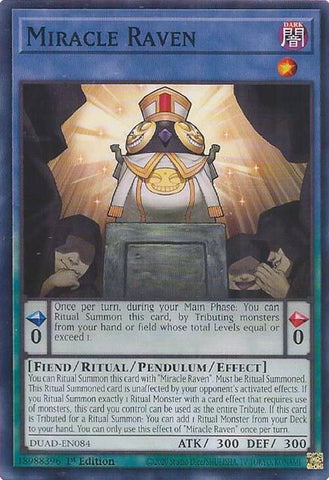 Miracle Raven [DUAD-EN084] Common Yu-Gi-Oh!