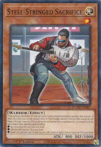 Steel-Stringed Sacrifice [DUAD-EN087] Common Yu-Gi-Oh!