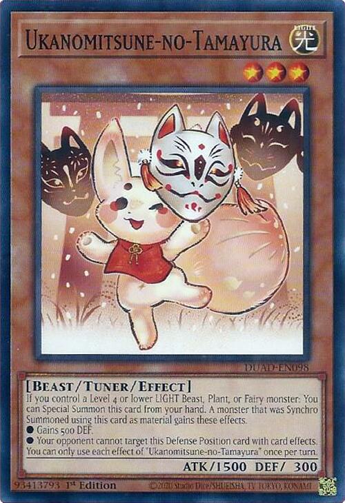Ukanomitsune-no-Tamayura [DUAD-EN098] Common Yu-Gi-Oh!