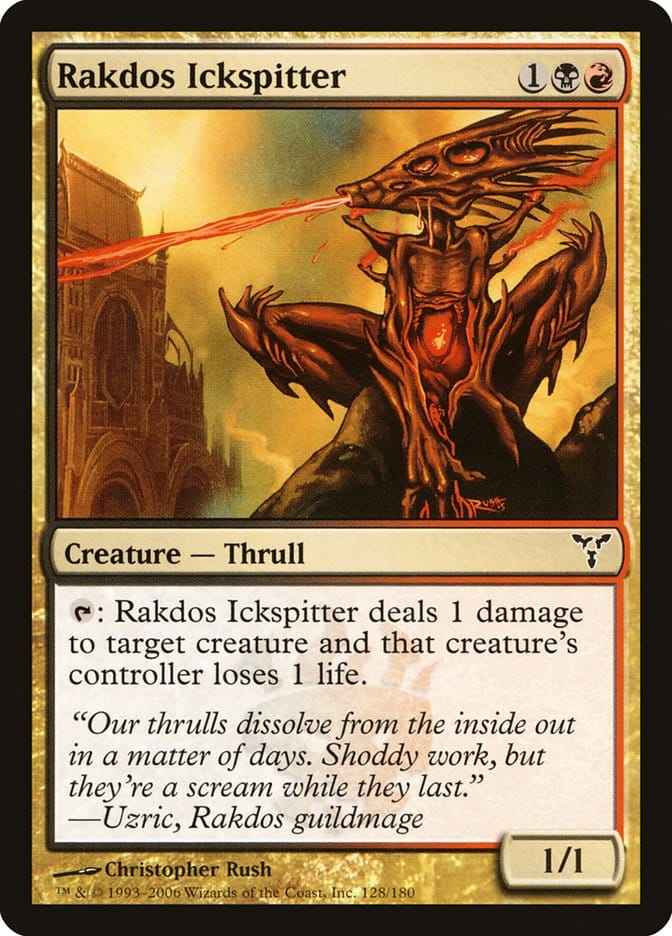 Rakdos Ickspitter [Dissension] Magic: The Gathering