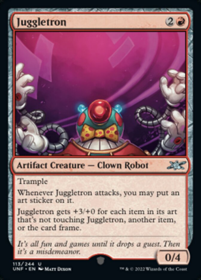 Juggletron [Unfinity] Magic: The Gathering