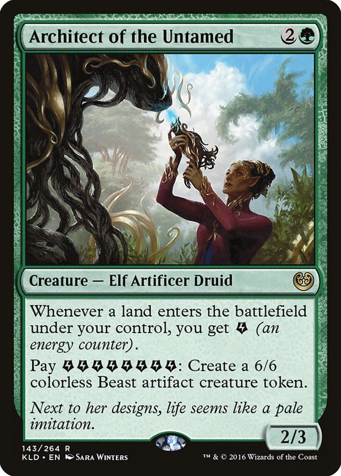 Architect of the Untamed [Kaladesh] Magic: The Gathering