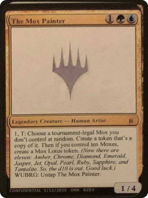 The Mox Painter [Unknown Event] Magic: The Gathering