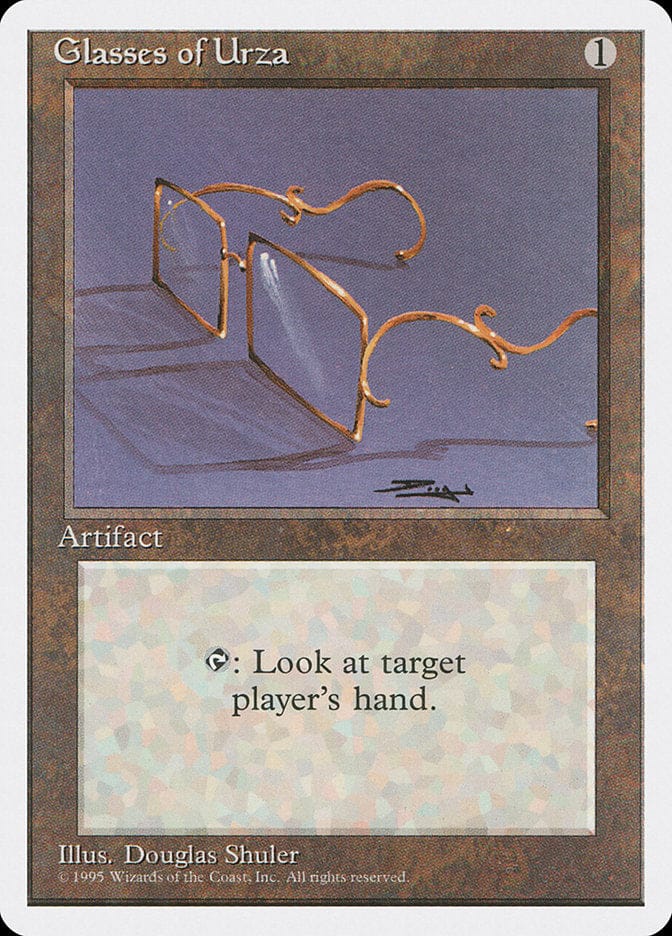 Glasses of Urza [Fourth Edition] Magic: The Gathering
