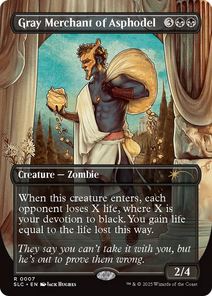 Gray Merchant of Asphodel [Secret Lair Countdown Kit] Magic: The Gathering