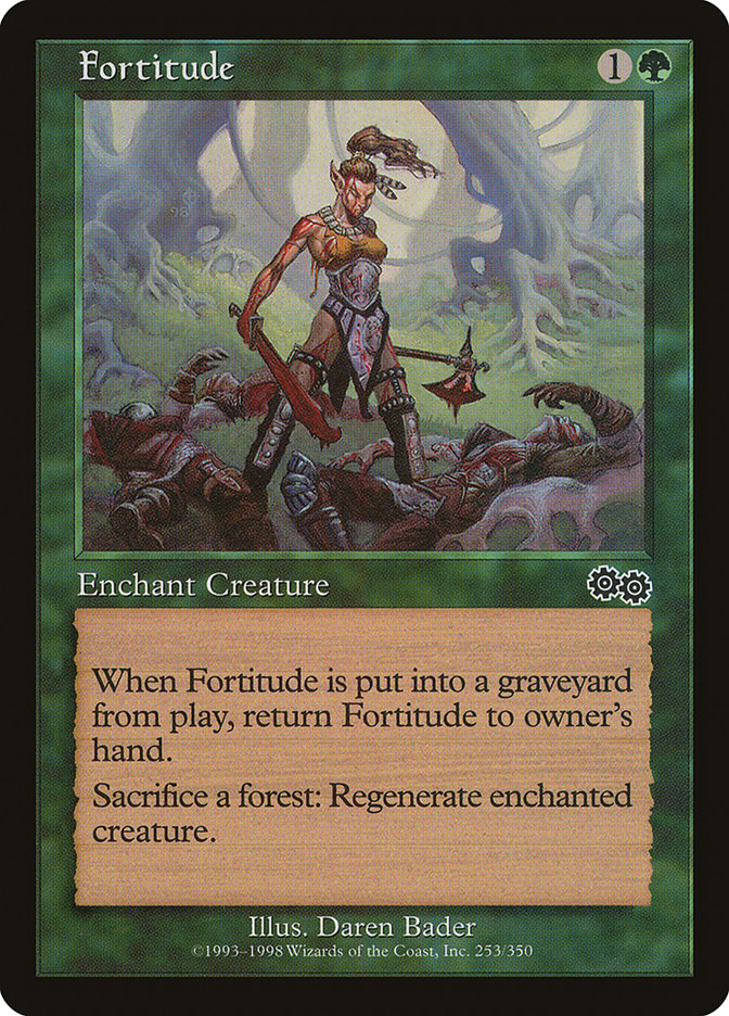 Fortitude [Urza's Saga] Magic: The Gathering