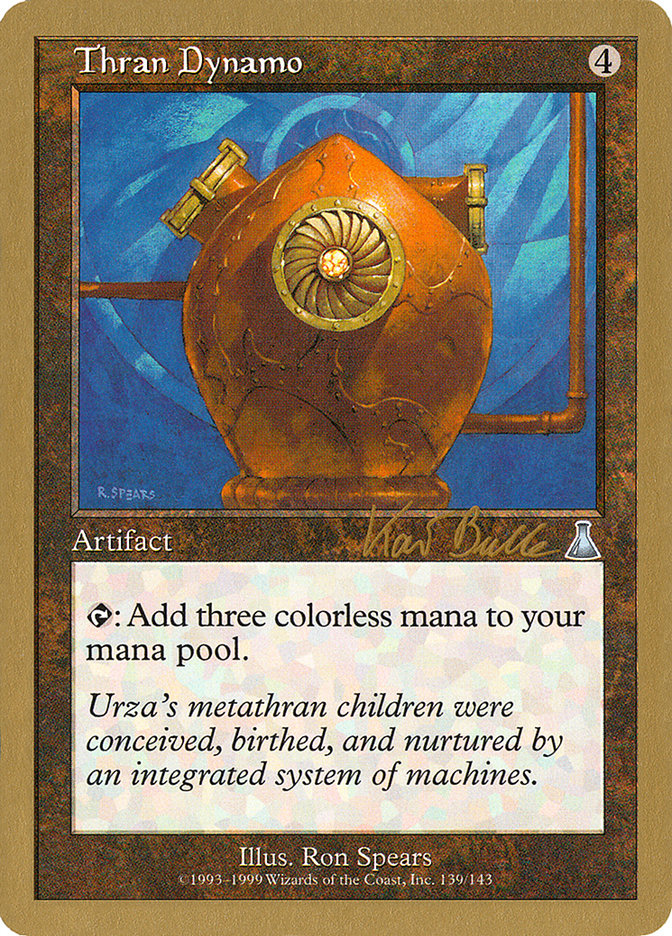 Thran Dynamo (Kai Budde) [World Championship Decks 1999] Magic: The Gathering