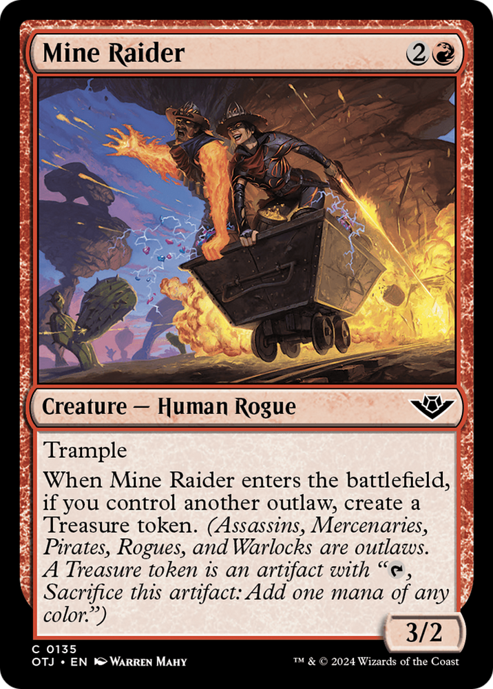 Mine Raider [Outlaws of Thunder Junction] Magic: The Gathering