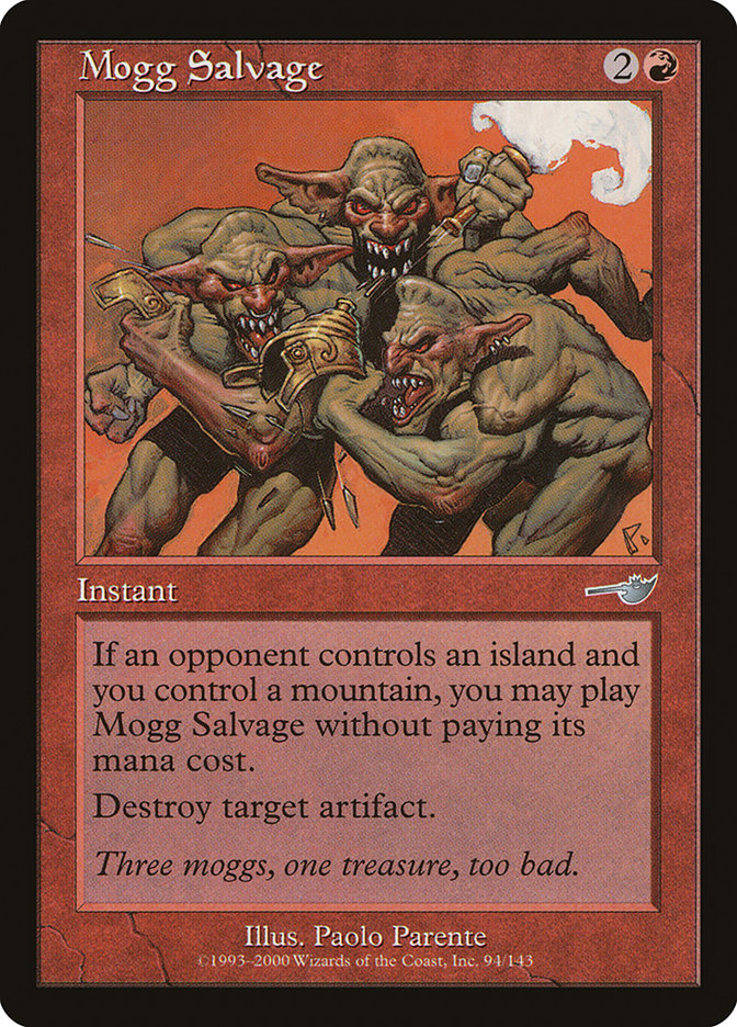 Mogg Salvage [Nemesis] Magic: The Gathering