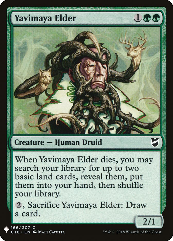 Yavimaya Elder [Mystery Booster] Magic: The Gathering