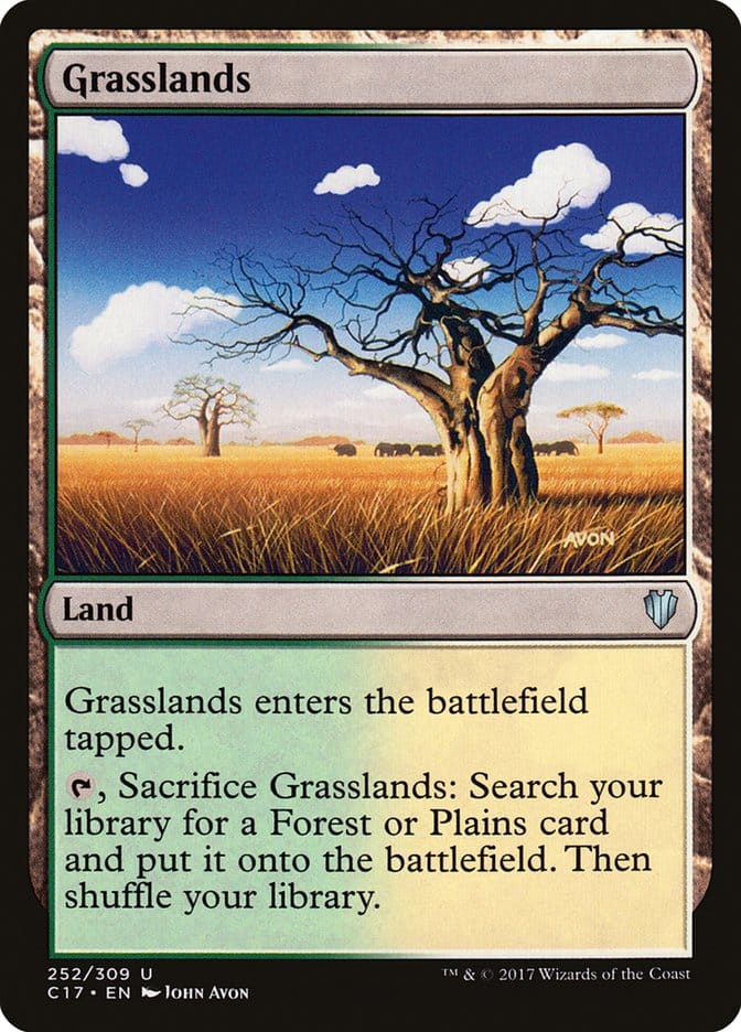 Grasslands [Commander 2017] Magic: The Gathering