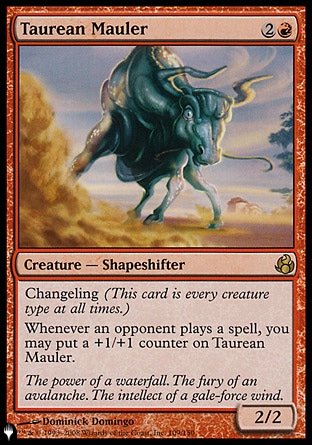 Taurean Mauler [The List] Magic: The Gathering