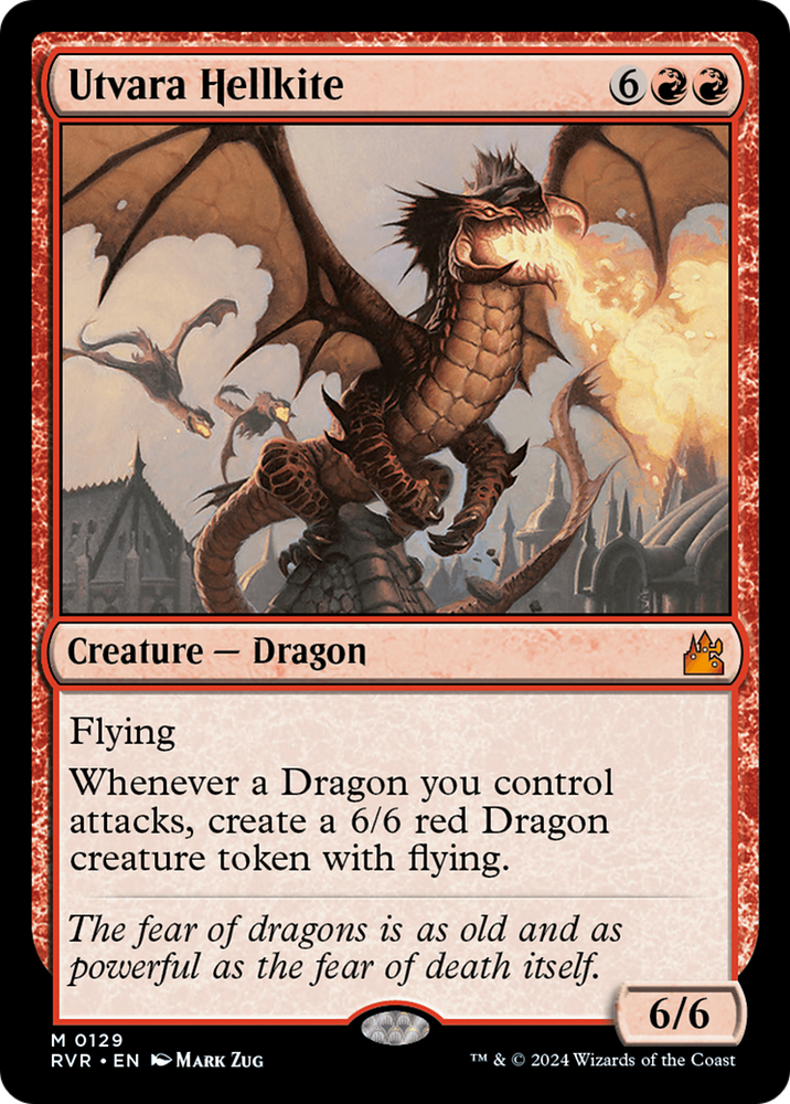 Utvara Hellkite [Ravnica Remastered] Magic: The Gathering