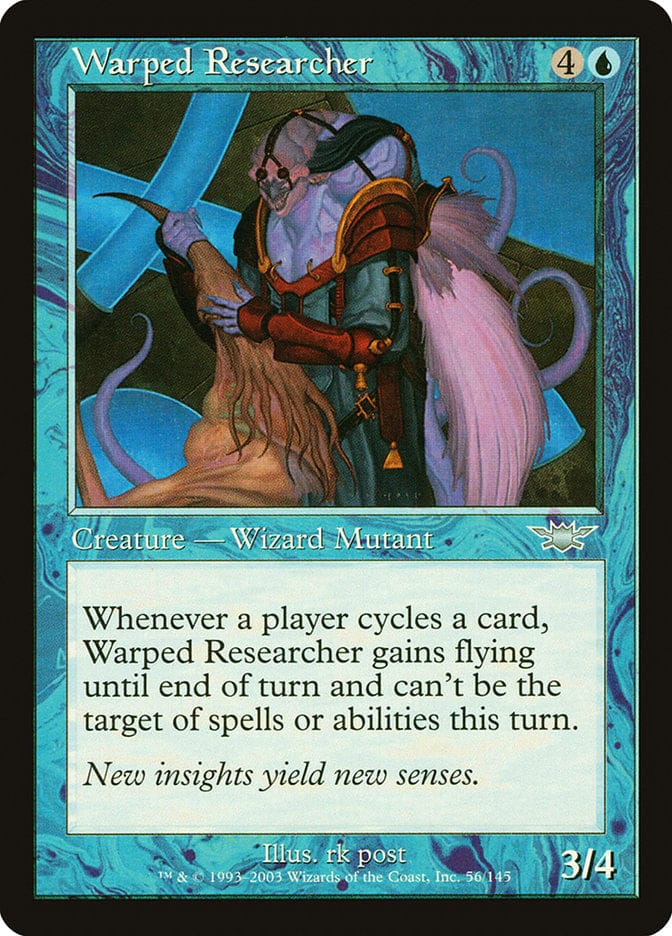 Warped Researcher [Legions] Magic: The Gathering