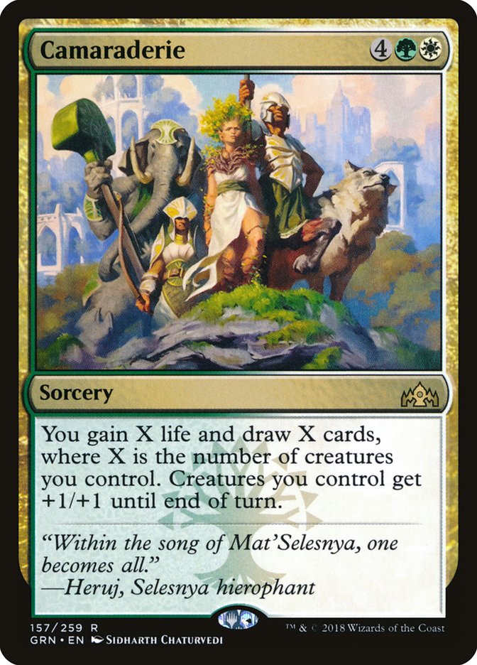 Camaraderie [Guilds of Ravnica] Magic: The Gathering