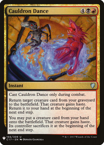 Cauldron Dance [Mystery Booster] Magic: The Gathering