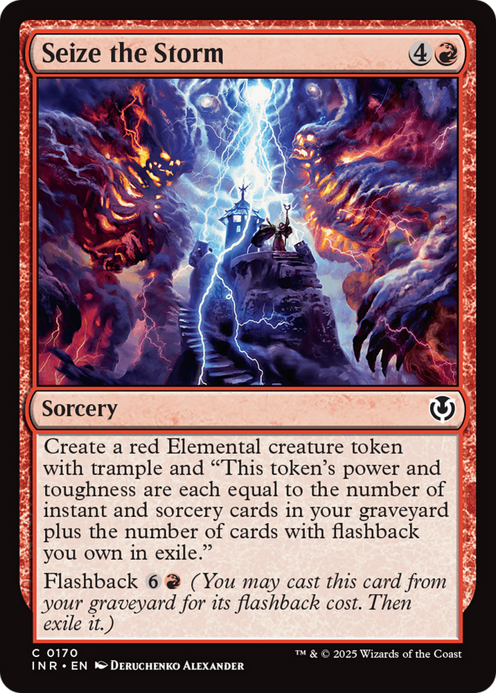 Seize the Storm [Innistrad Remastered] Magic: The Gathering