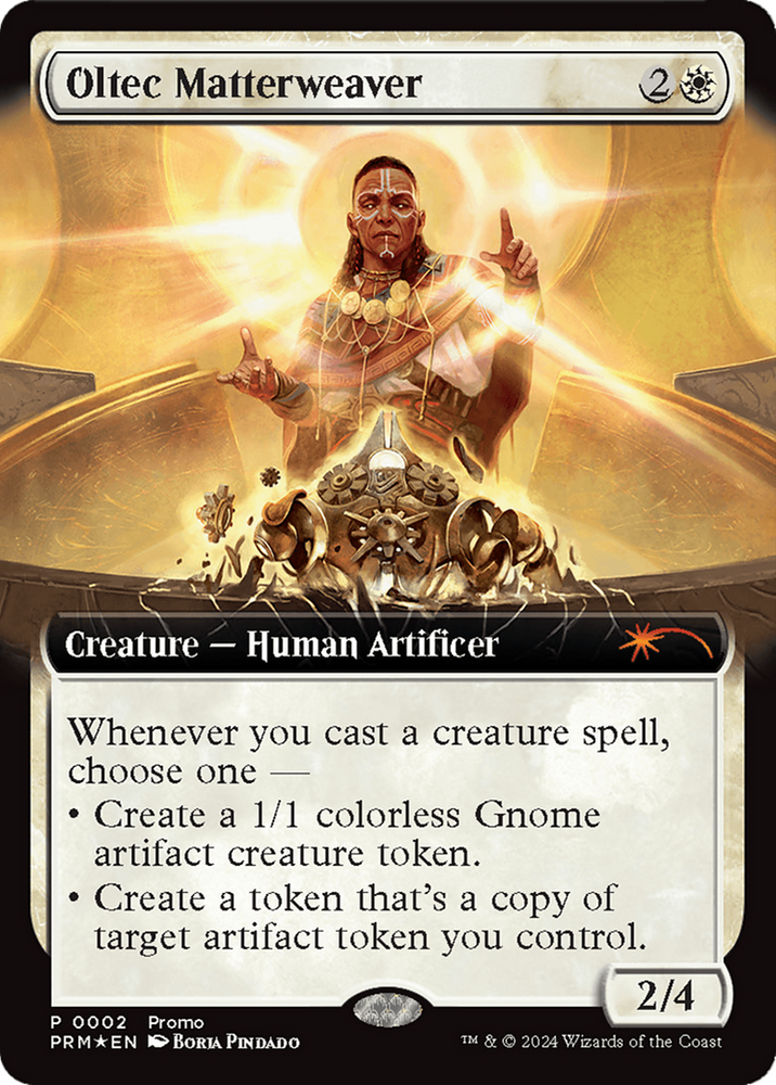 Oltec Matterweaver (Extended Art) [Wizards Play Network 2024] Magic: The Gathering