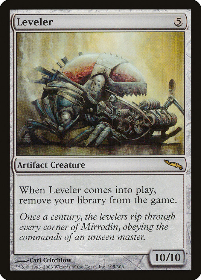 Leveler [Mirrodin] Magic: The Gathering