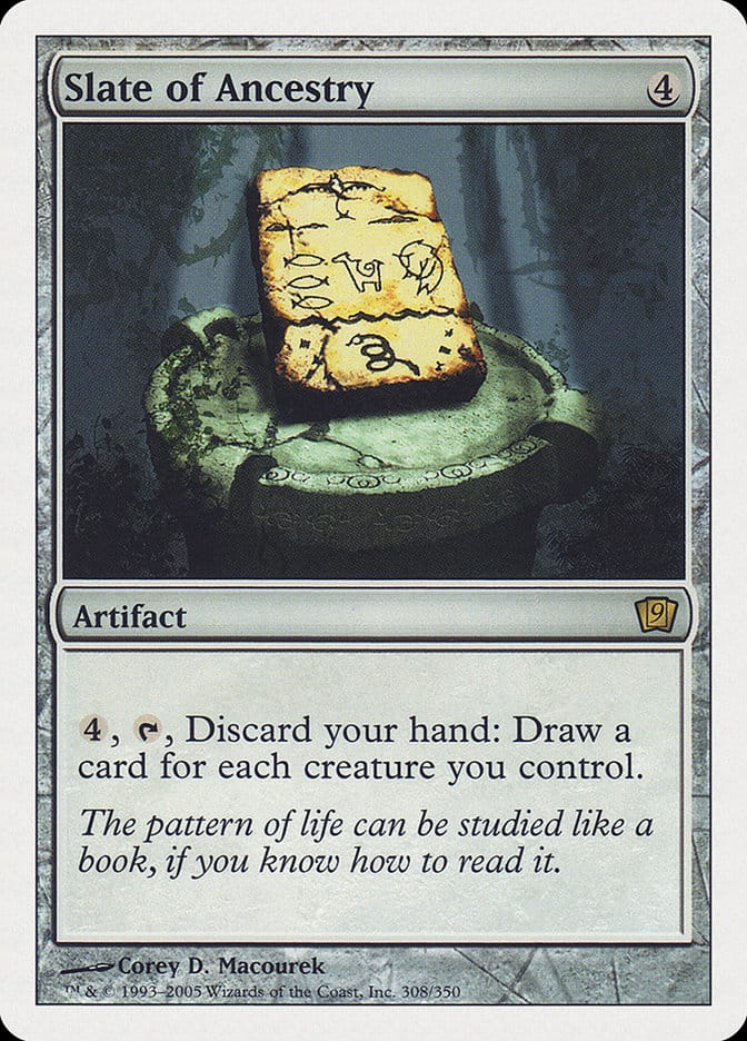 Slate of Ancestry [Ninth Edition] Magic: The Gathering