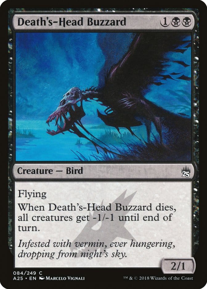 Death's-Head Buzzard [Masters 25] Magic: The Gathering