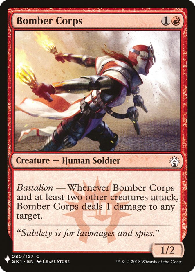 Bomber Corps [Mystery Booster] Magic: The Gathering