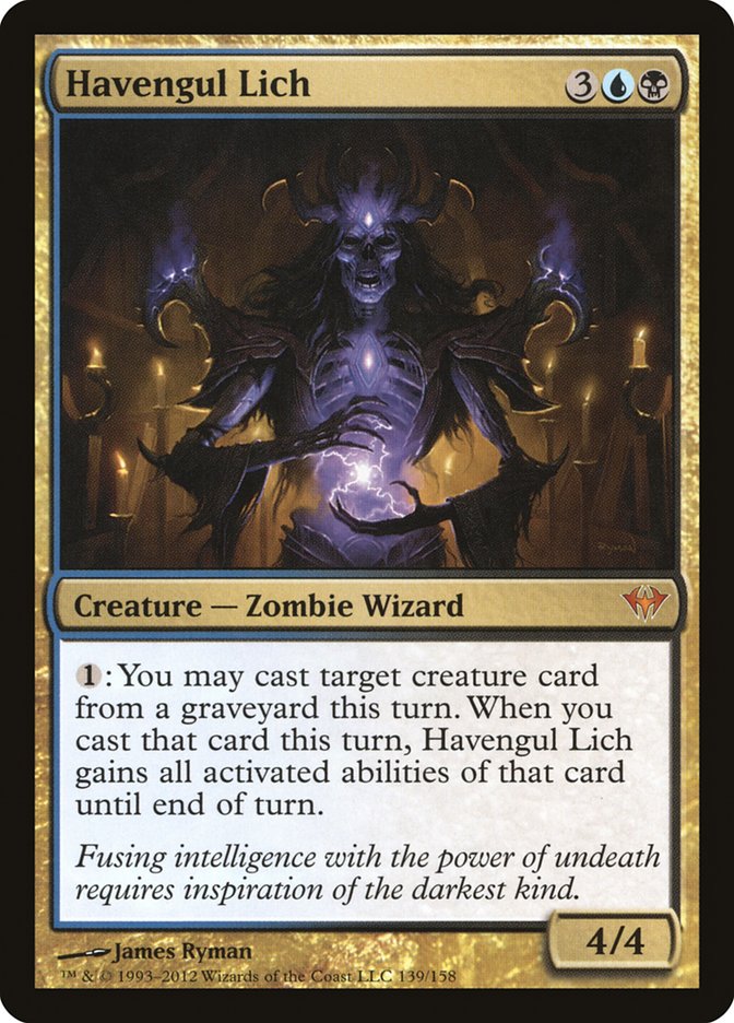 Havengul Lich [Dark Ascension] Magic: The Gathering