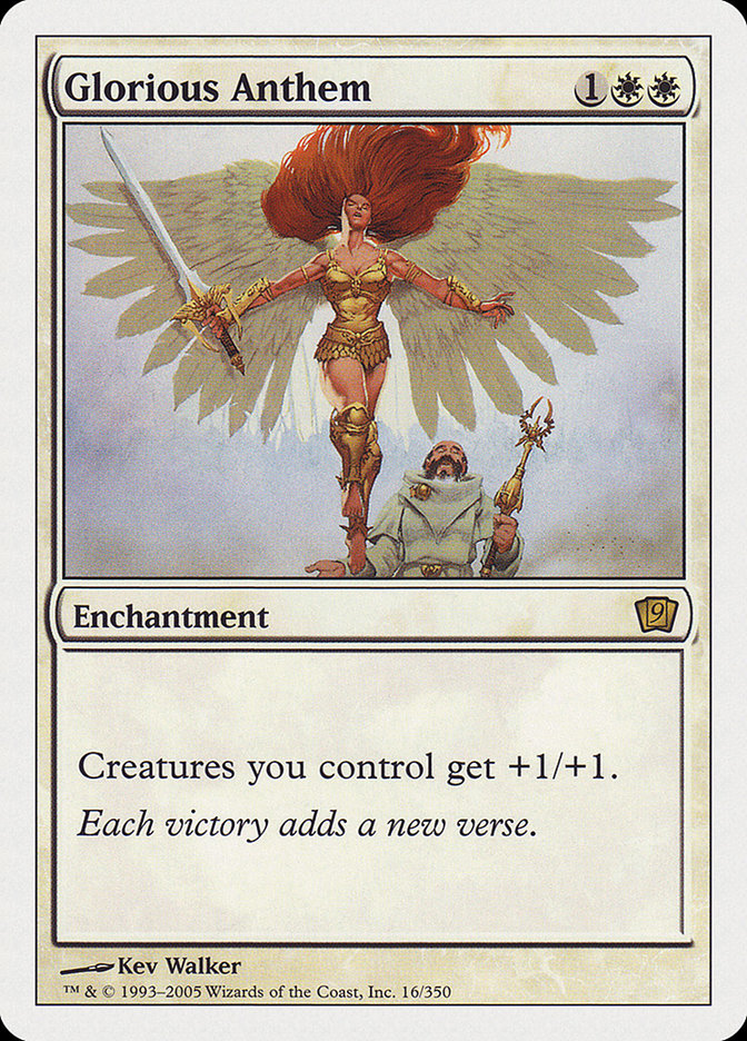 Glorious Anthem [Ninth Edition] Magic: The Gathering