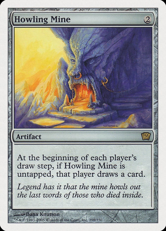 Howling Mine [Ninth Edition] Magic: The Gathering
