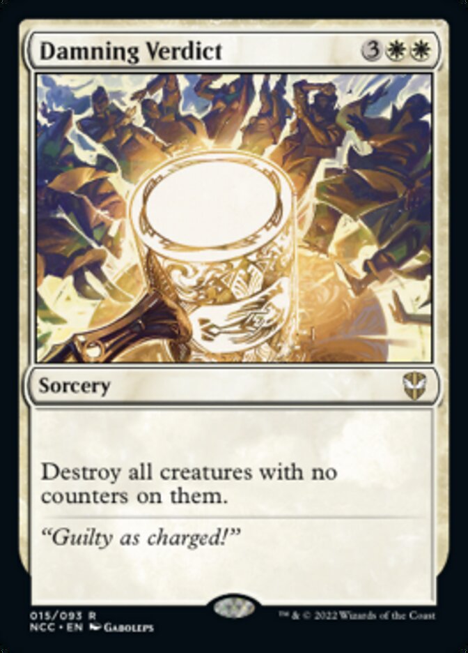 Damning Verdict [Streets of New Capenna Commander] Magic: The Gathering
