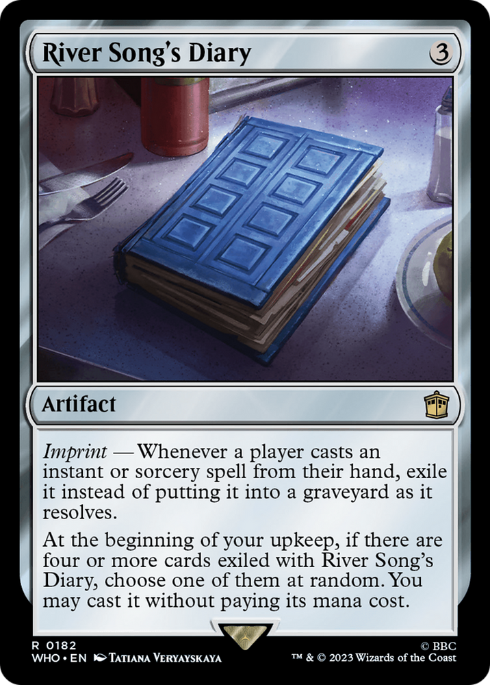 River Song's Diary [Doctor Who] Magic: The Gathering