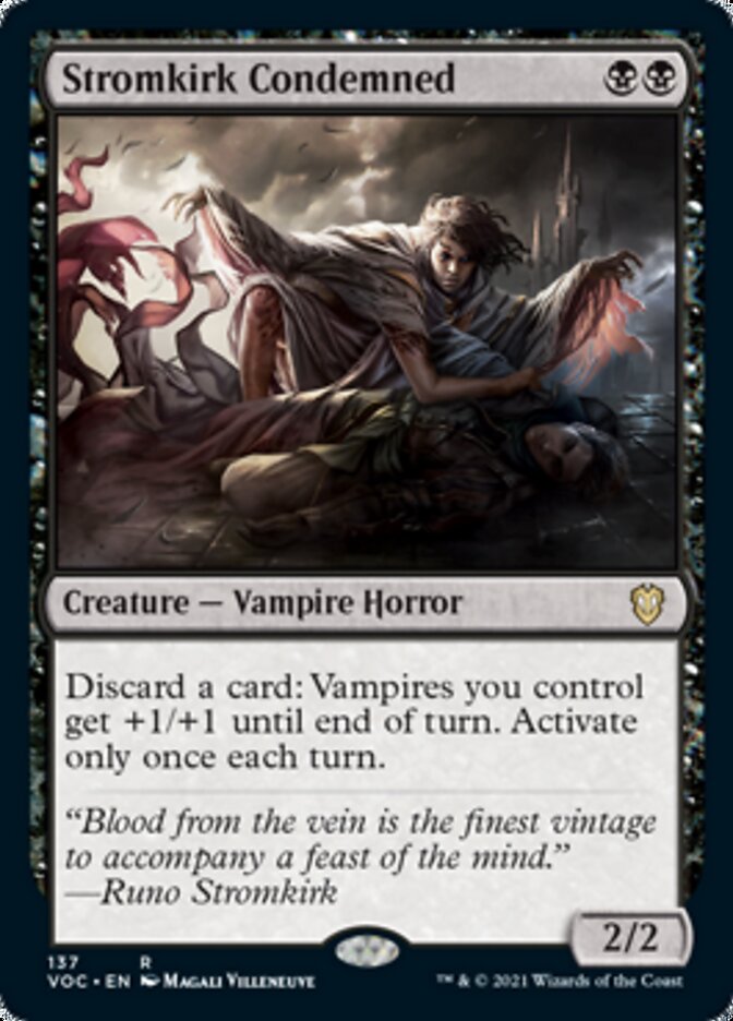 Stromkirk Condemned [Innistrad: Crimson Vow Commander] Magic: The Gathering