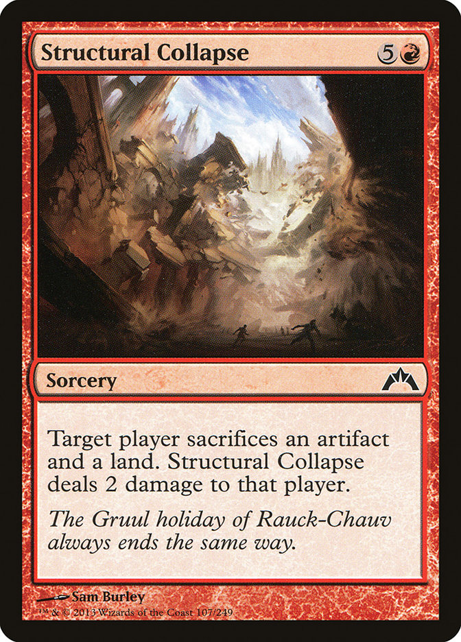 Structural Collapse [Gatecrash] Magic: The Gathering