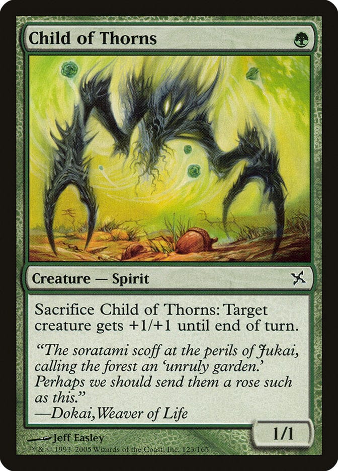 Child of Thorns [Betrayers of Kamigawa] Magic: The Gathering
