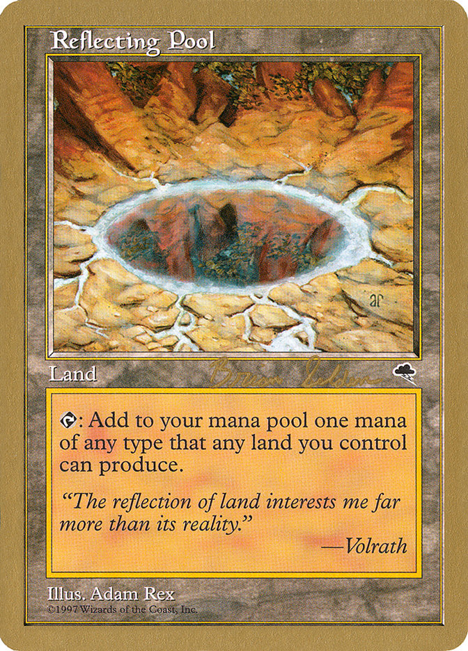 Reflecting Pool (Brian Selden) [World Championship Decks 1998] Magic: The Gathering
