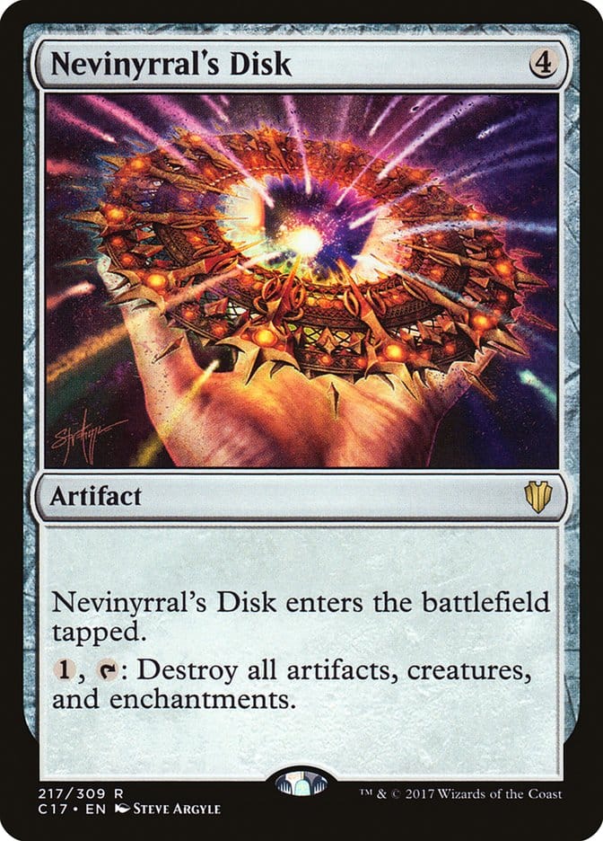 Nevinyrral's Disk [Commander 2017] Magic: The Gathering