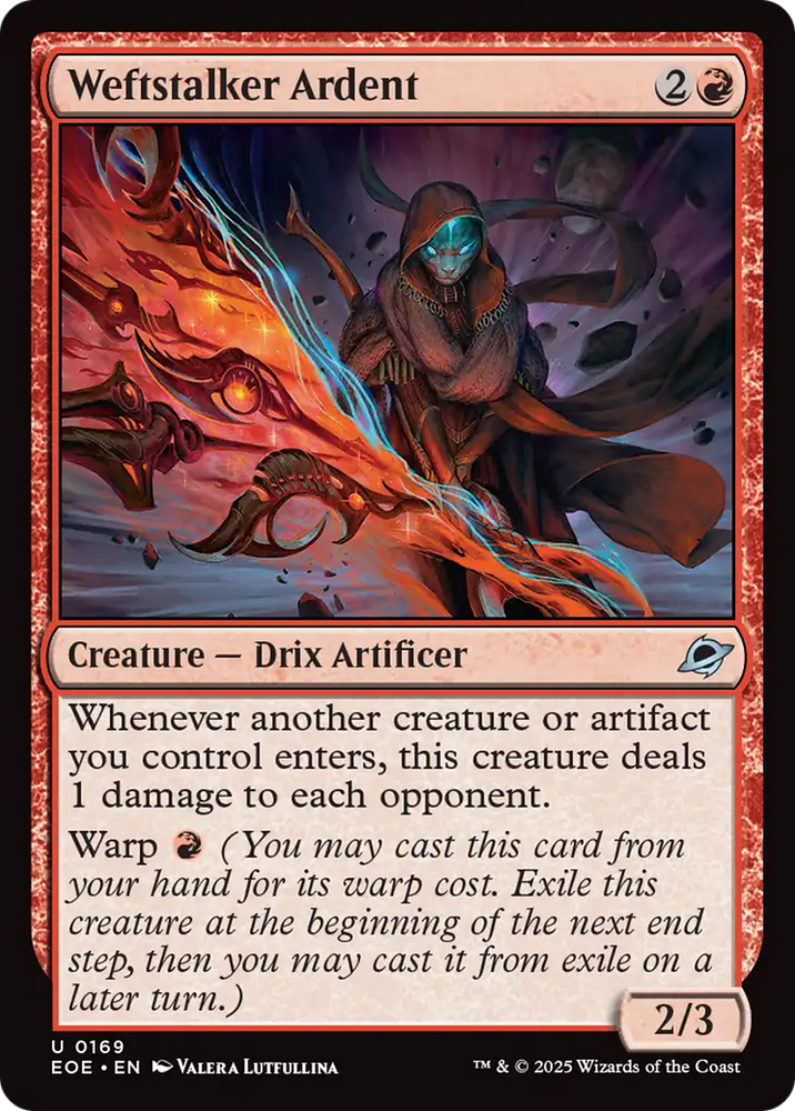Weftstalker Ardent [Edge of Eternities] Magic: The Gathering