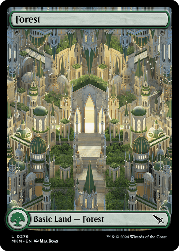 Forest (0276) [Murders at Karlov Manor] Magic: The Gathering